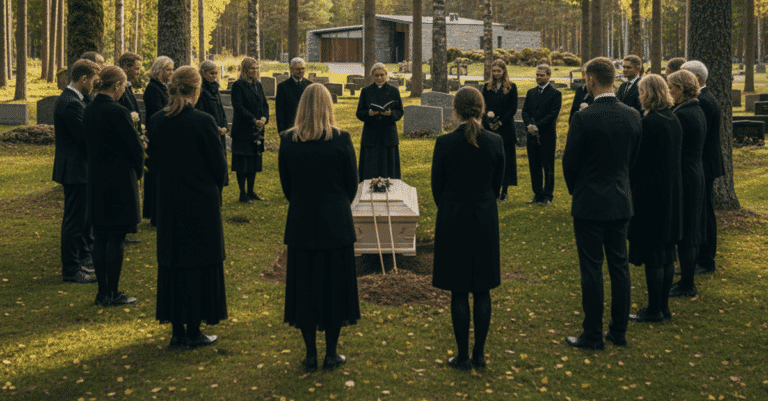 Hautaustoimisto Espoossa auttaa hautajaisjärjestelyissä.